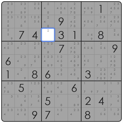 number combinations for killer sudoku